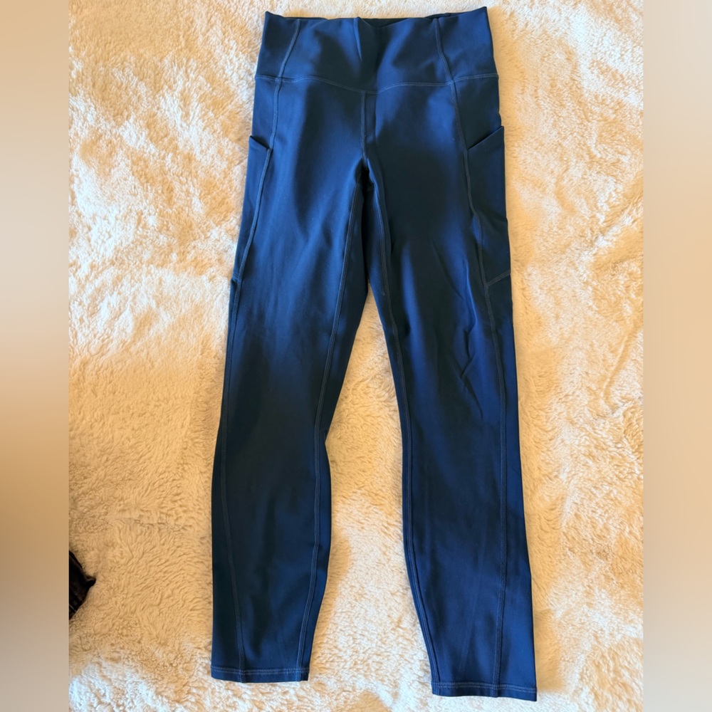 GUC Fabletics PureLux Caribbean Blue Leggings
